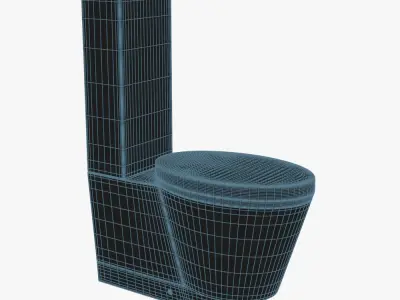 Monoblock wc 3D model