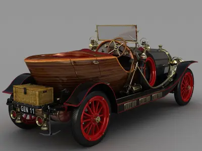 Chitty Chitty Bang Bang 3D model