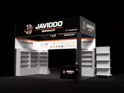 Stand Low-poly 3D model