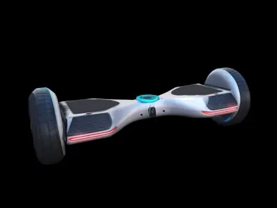 Hoverboard 3d Model 3D model