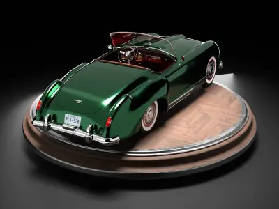 Nash-Healey 1957  3D model