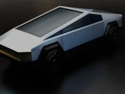 Cybertruck by Tesla Free 3D model