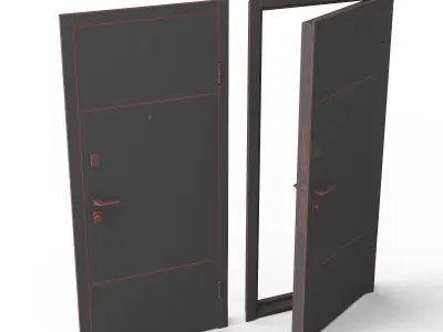 Quancy Door 3D model