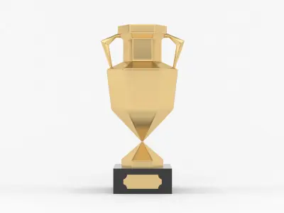 Trophy Cups 3D model 21