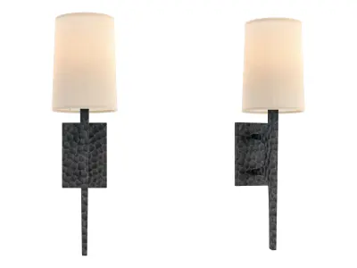 RH WRIGHT SCONCE 3D model