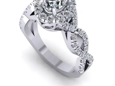 3D CAD NJ-1551-Ring 3D print model