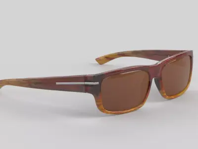 Silverado Eyewear Glasses Low-poly 3D model