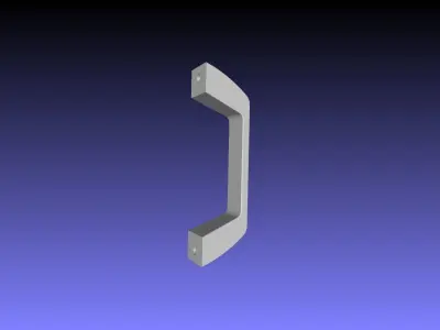 Handle door 3D print model