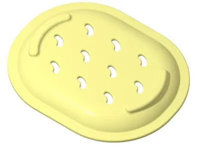 Deluxe Soap Dish 3D print model