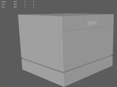 Mini Dishwasher 3D model
