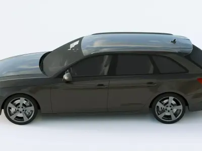 Audi A4 Avant 2020 3D model