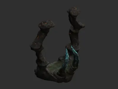 Dragon Jaw Portal Free 3D model