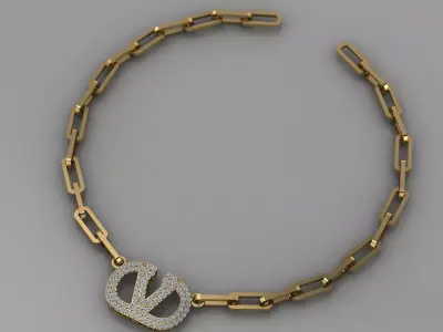 Brand Necklaces BB 59 3D print model
