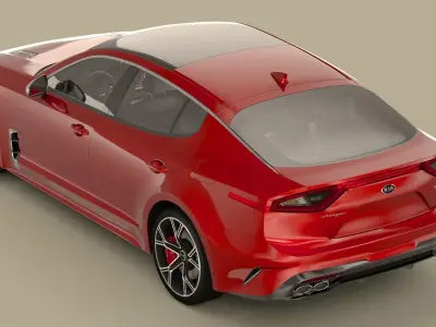 KIA Stinger GT 3D model