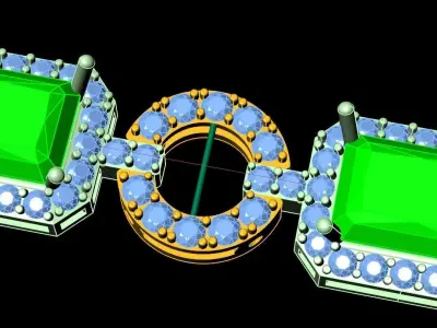 gafflink 3D print model