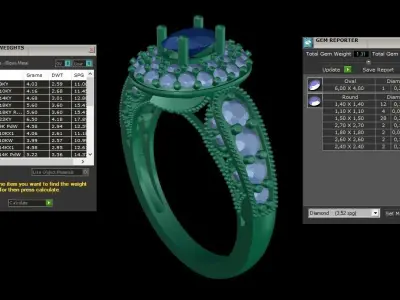 ring code 94 3D print model