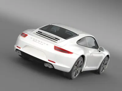 Porsche 911 Carerra S 2013 3D model