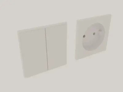 Razetka 3D model