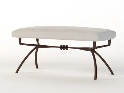 Atlante Bench by Alexandre Loge 3D model