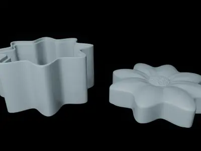 Flower Box 3D print model