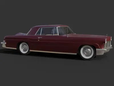 1956 Lincoln Continental Mark II 3D model