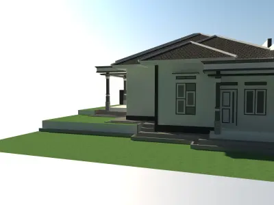 House Type 13 x 12 100 M2 3D model