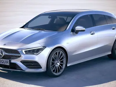 Mercedes-Benz CLA Shooting Brake 2020 3D model