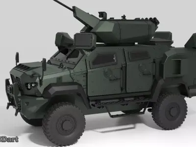 DT Wolf Vehicle 3D print model 3D print model