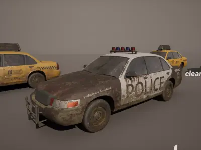 Vehicle Pack Low-poly 3D model from CGTrader