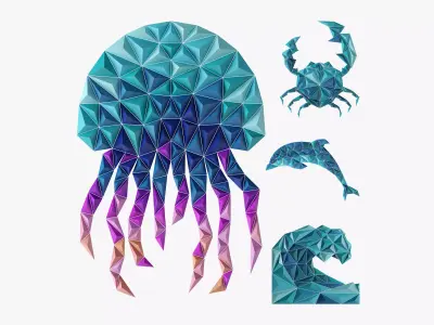 Paper ArtWork 16 3D model