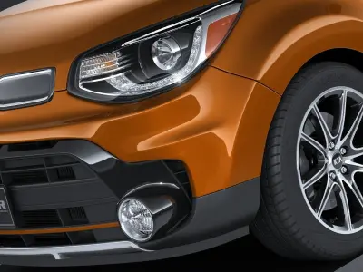 Kia Soul Turbo 2017 3D model