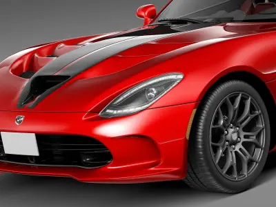 Dodge SRT Viper 2013 3D model