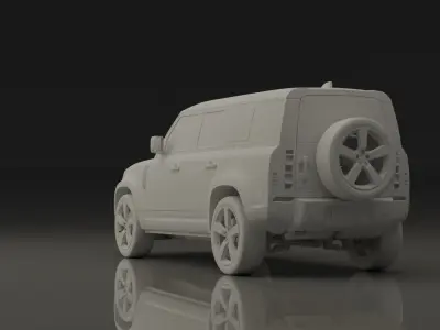 Land Rover Defender 110 3D model