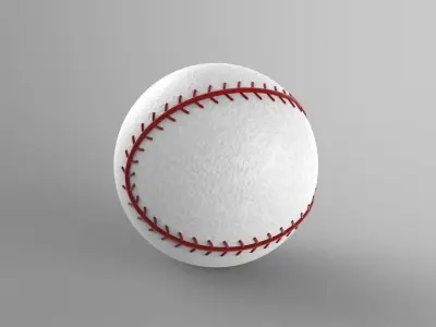 Softball baseball Free 3D model