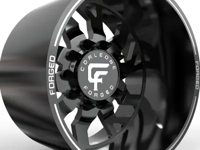 corleone Rear barzini dually wheel  3D print model
