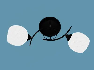 ceiling lamp for a luxury home 3D model