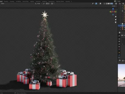 Christmas tree 3D model
