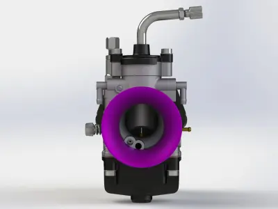 Carburetor Dell Orto 3D print model