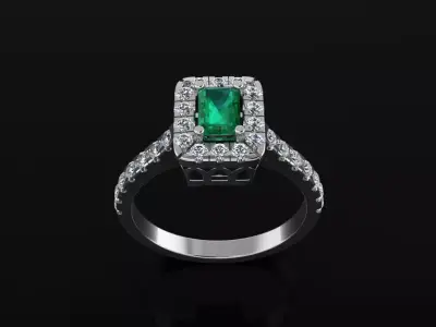 Women Ring 37 3D print model