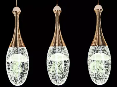 Simple modern crystal 3D model