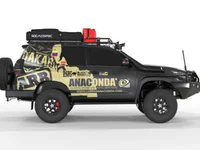 Toyota Prado 2018 ARB  3D model