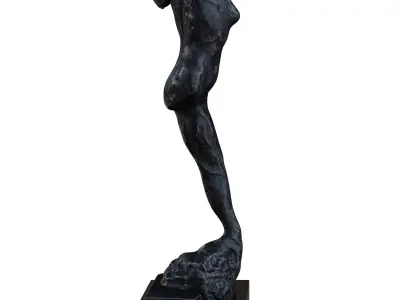 Bronze Sculpture 3D model