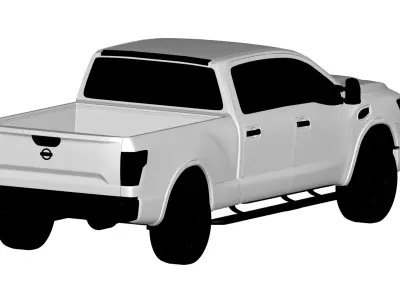 Nissan Titan 3D model
