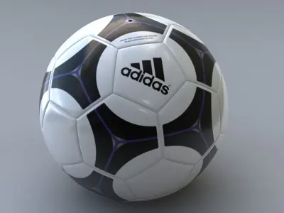 Soccer Ball AAA Low-poly 3D model