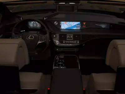 LEXUS IS -Rigged and Render Ready-unreal-vray-redshift Low-poly 3D model