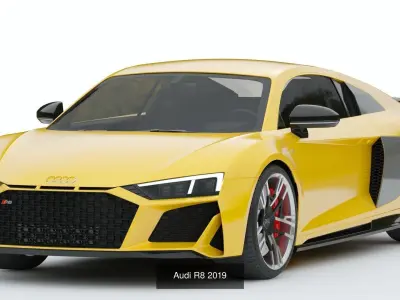 Collection of sports cars 3D Model Pack by 3dscars