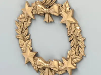 Wreath 002 3D model