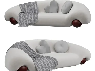 LAMB SOFA BY NUMO 3D model