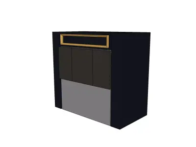 MODULAR - bar counter - 07 Free 3D model