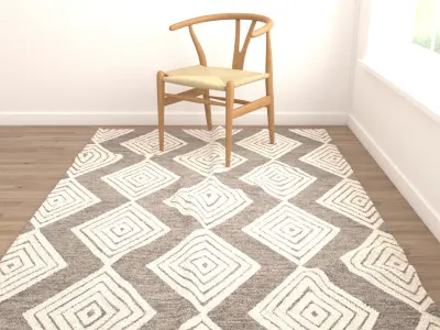Rugs No 507 Low-poly 3D model
